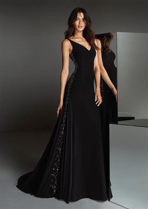 elegantes kleid schwarz